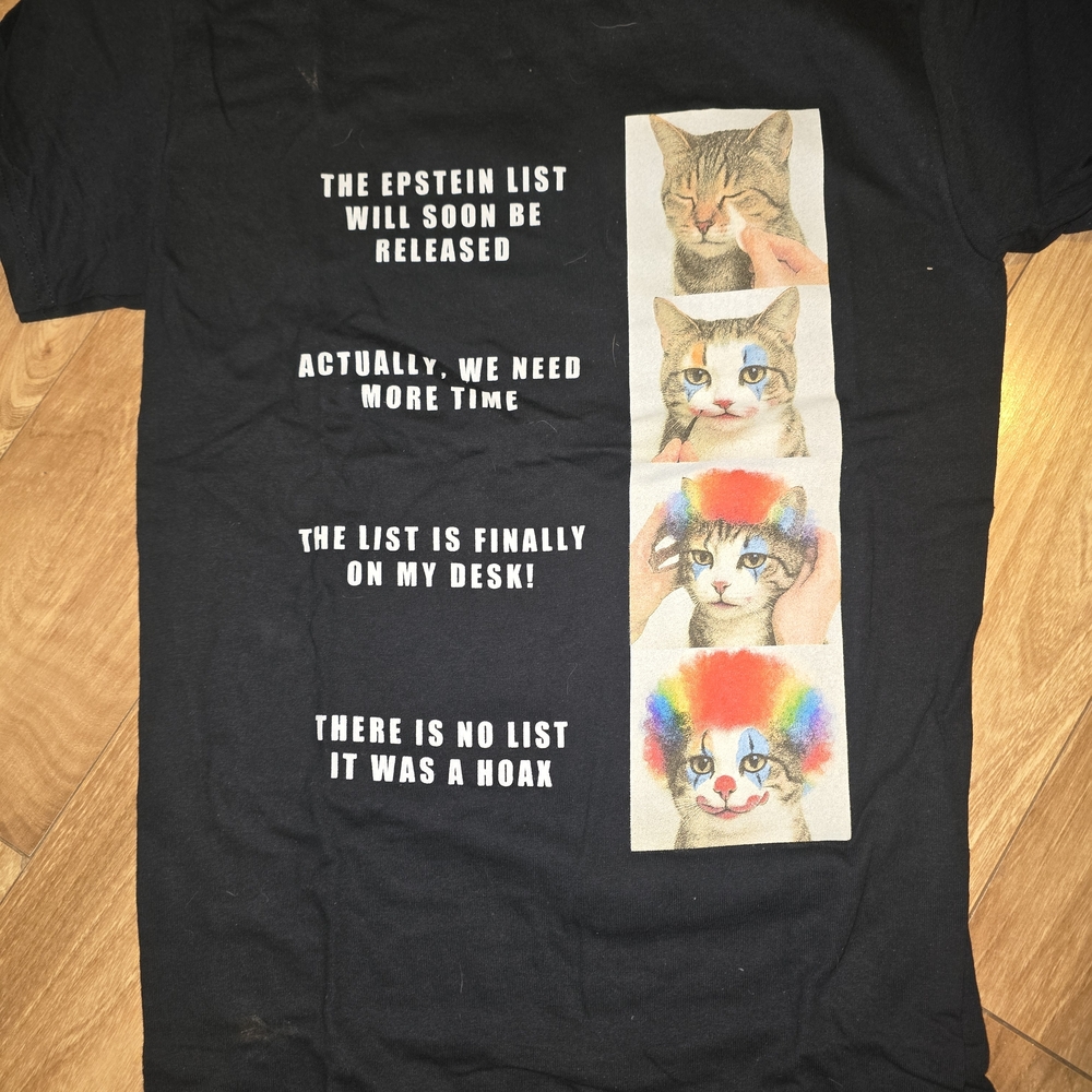 Spencer's Black Cat Meme T-Shirt